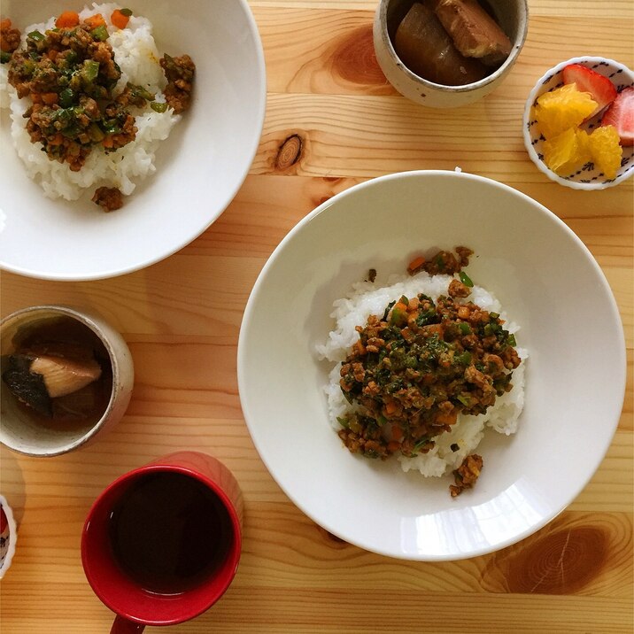 やみつき！野菜たっぷり！キーマカレー